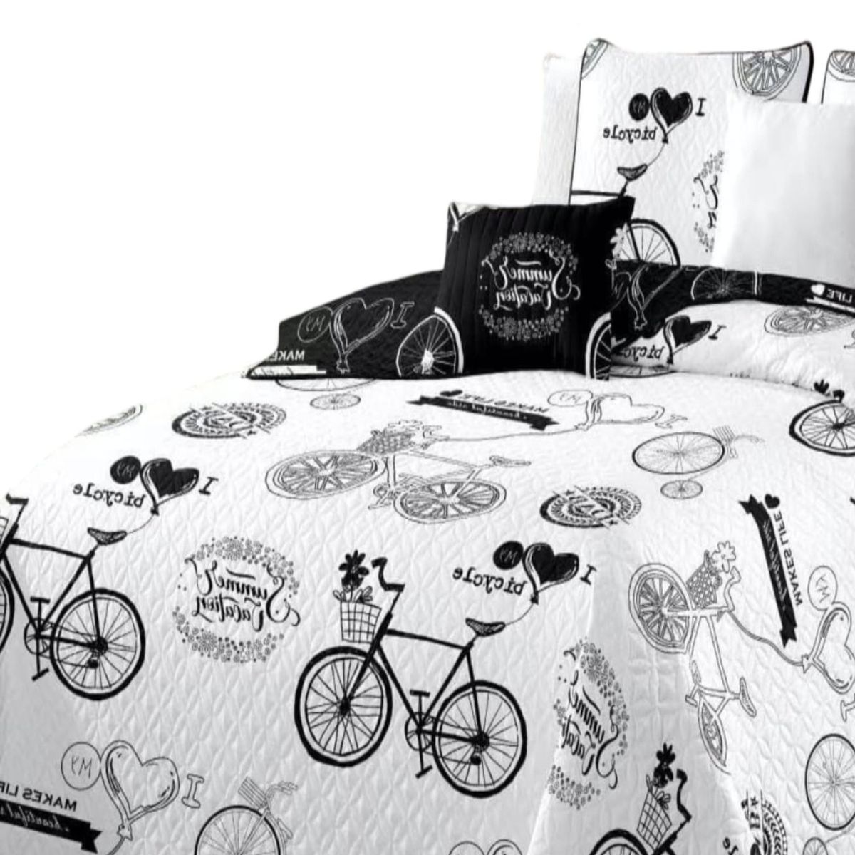 GENERICO - Quilt 2 Plazas Diseño - Cubrecama Primavera Verano C1