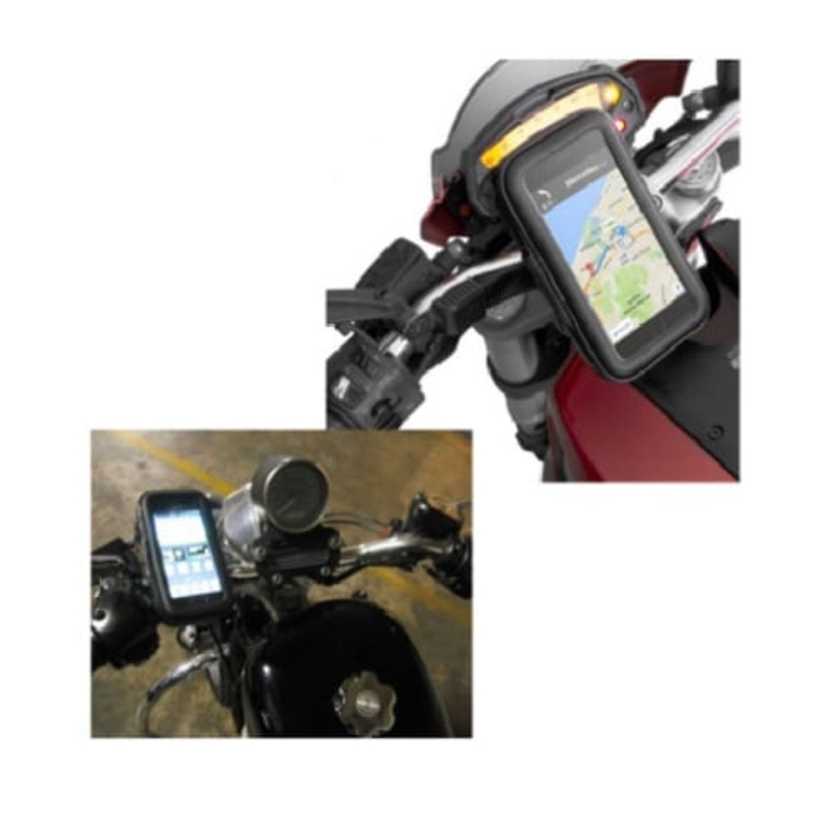 GENERICO - Porta Smartphone con USB de carga impermeable