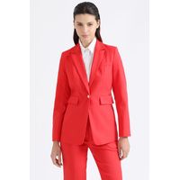 Blazer Entallado, Rojo