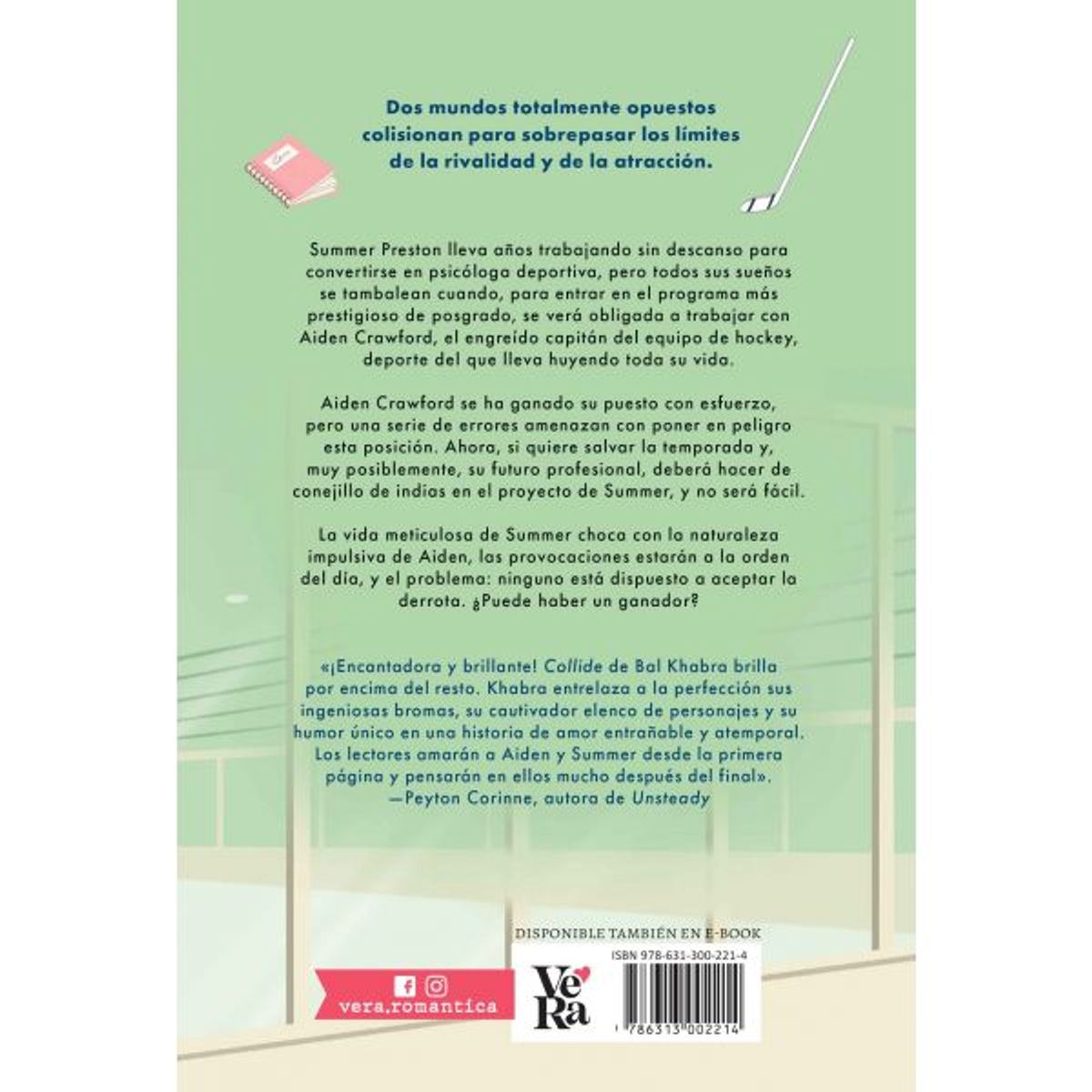 VERGARA Y RIBA - Libro COLLIDE FUERA DEL HIELO