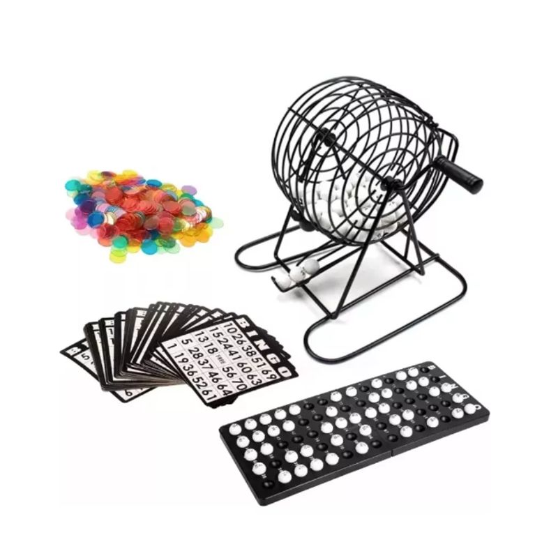 GENERICO - Set Bingo Tómbola Juego De Mesa Familiar + Cartones