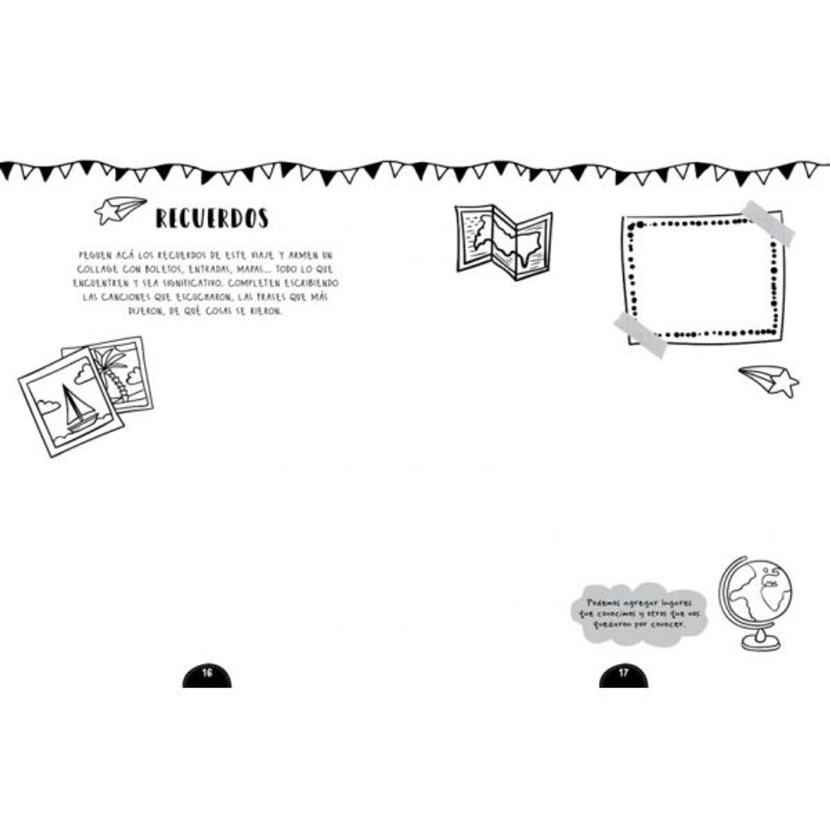 VERGARA Y RIBA - Libro DE VIAJE CUADERNO DE RUTA CON IDEAS PARA DIVERTIRNOS