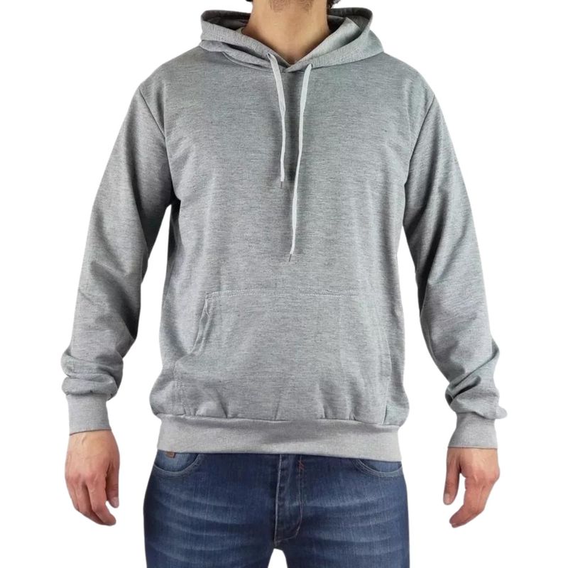 MPROPIA - Polerón Canguro Hombre Algodón Verano Colores 880