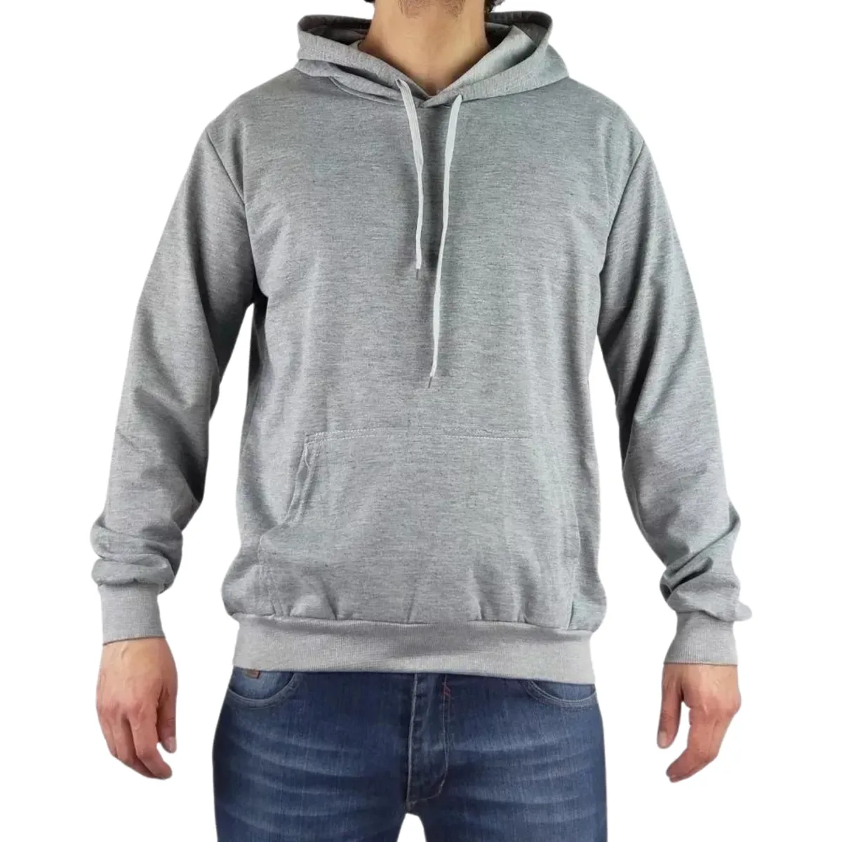 LIKE SHOP - Polerón Canguro Hombre Algodón Verano Colores 880