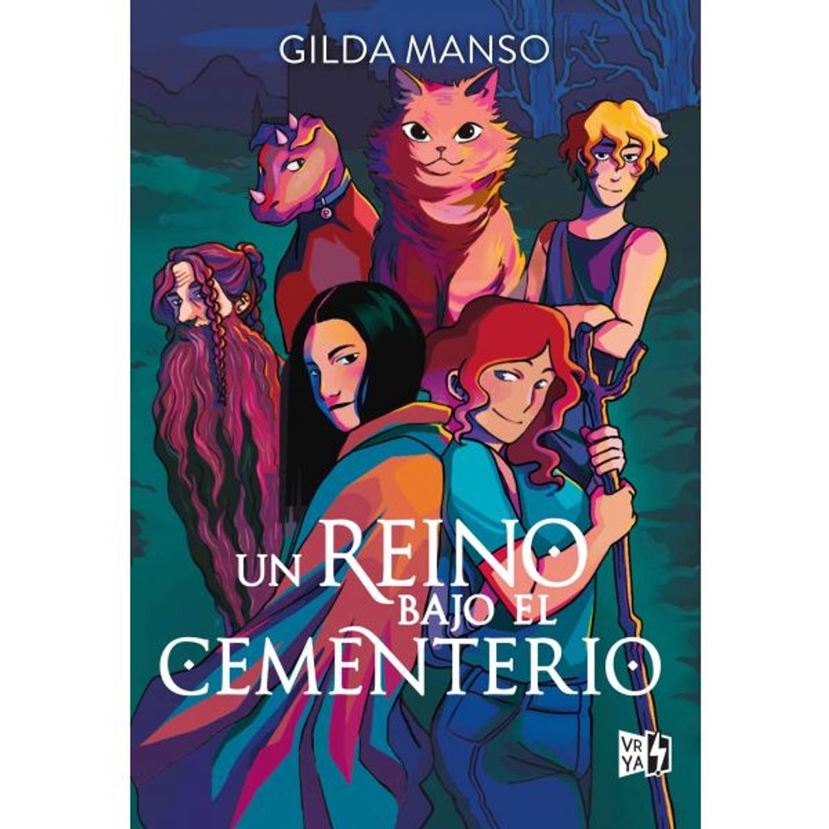 VERGARA Y RIBA - Libro UN REINO BAJO EL CEMENTERIO