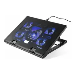 UTEK - Base / Soporte / Cooler Para Notebook 12 -17 / 5 Ventilador