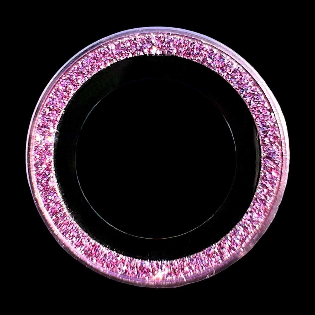 GENERICO - Protector de cámara modelo Escarchado iPhone 13pro-13promax Rosa