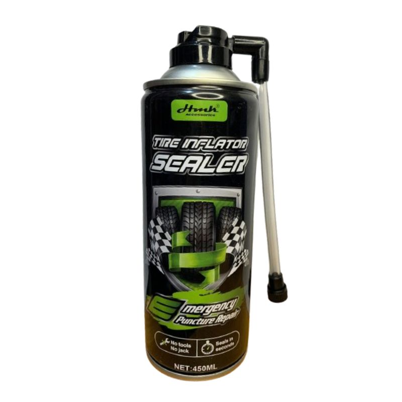 GENERICO - Spray Reparador De Pinchazos Neumaticos 450ml Autosmotos