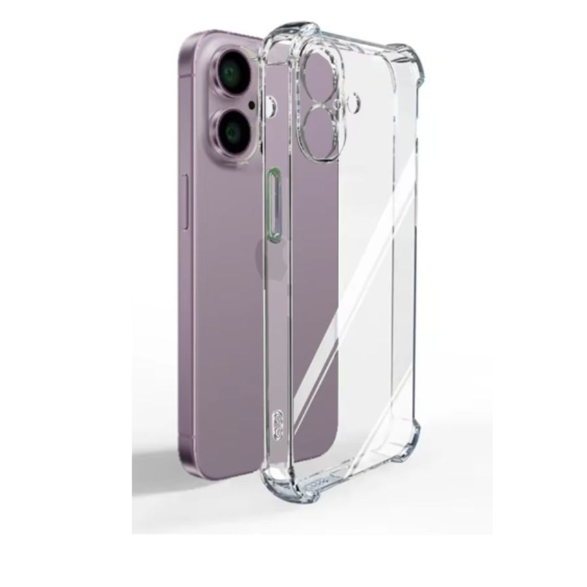 GENERICO - Carcasa Funda Transparente Reforzada Para iPhone 16 Plus