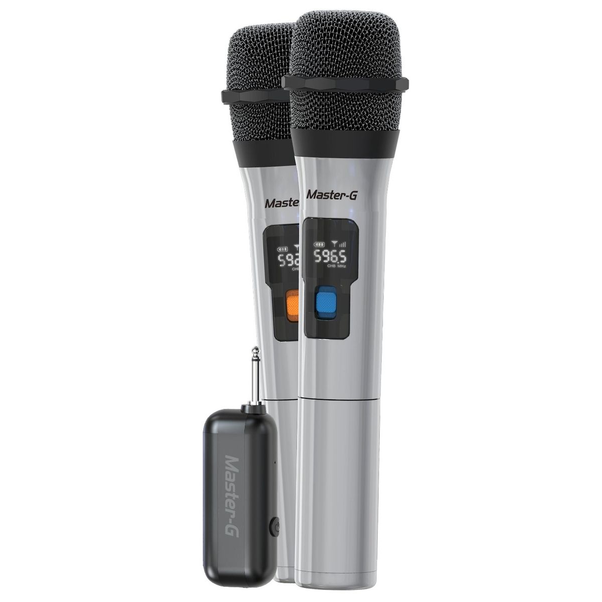 MASTER G - Par de Micrófonos inalámbricos con Receptor UHF Master-G