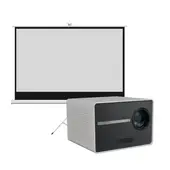 LEVO - Proyector Portatil Mini Halo 9000lm + Telón 100"