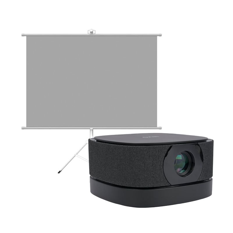 LEVO - Proyector Portatil Smart Lumix 9000lm + Telón 60" LEVO