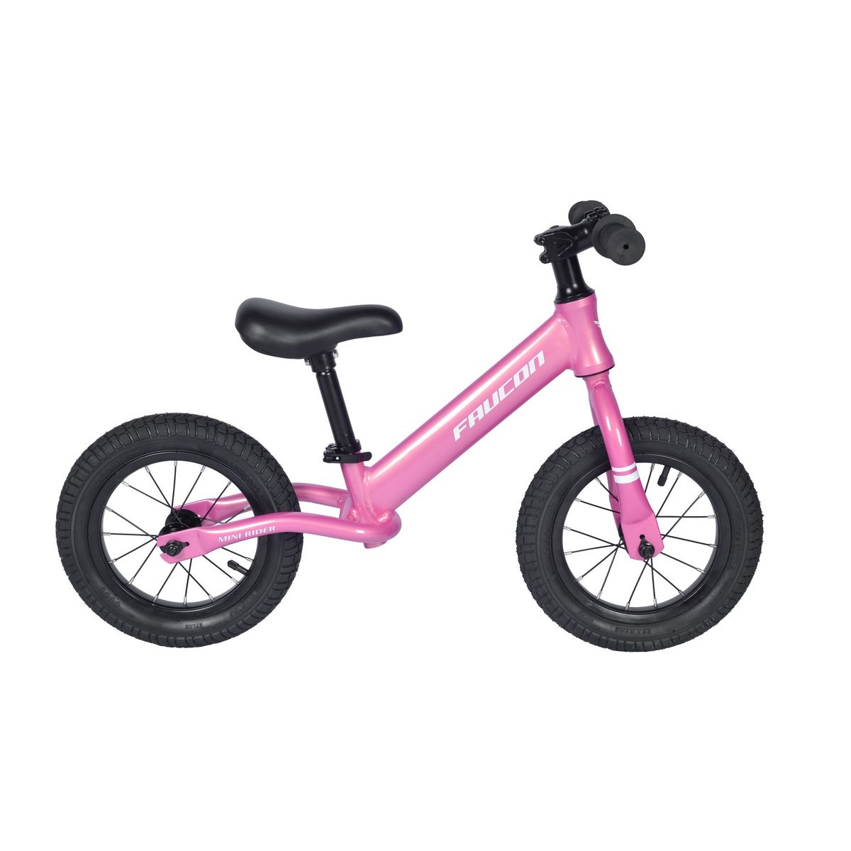 FAUCON - Bicicleta Equilibrio Balance Minirider Aro 12 Rosado