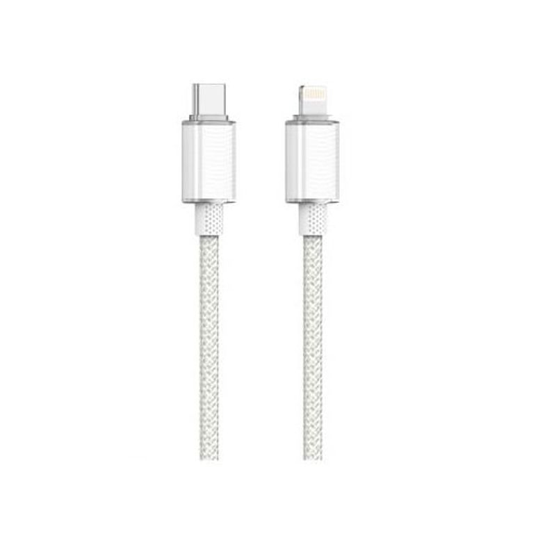 GENERICO - Cable de Carga Rápida Tipo C A Lightning para Iphone Vidvie Color Blanco
