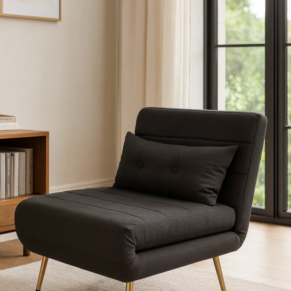 COSAS CASA - Sillon Sofa Cama Plegable Libano