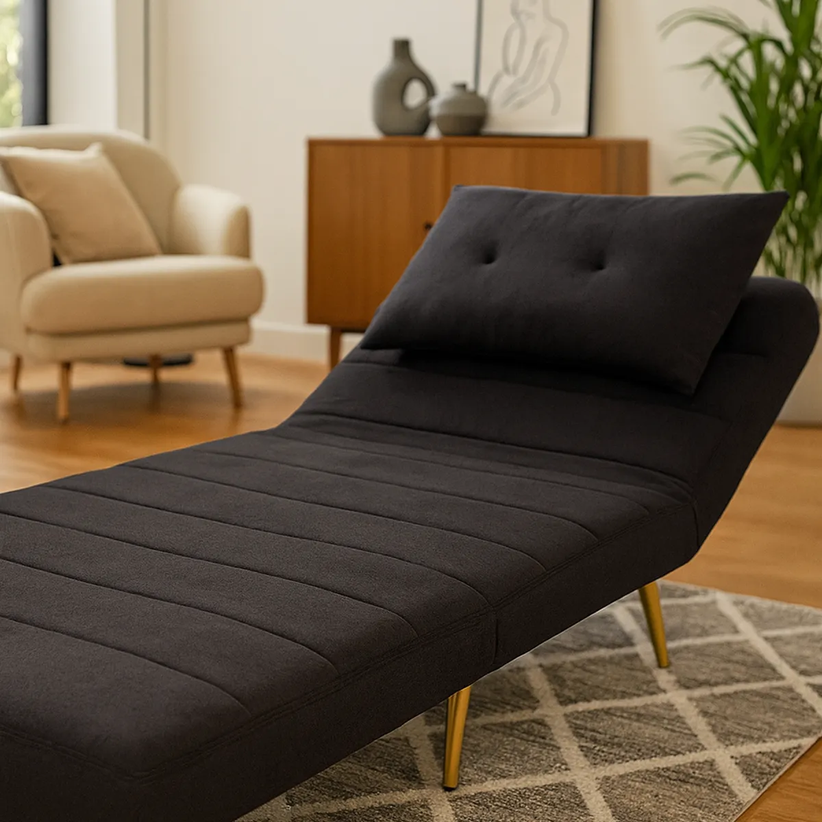 COSAS CASA - Sillon Sofa Cama Plegable Libano