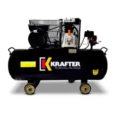 KRAFTER - Compresor 100L 3hp Ack 100-3.0 Hp - 116psi 8bar
