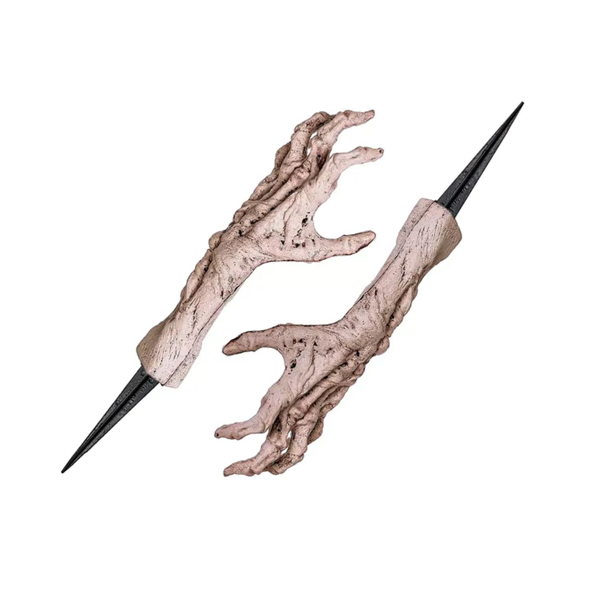 FRANK & MORTIS - Adornos Estacas Brazos Zombies 47 Cm Decoración Halloween