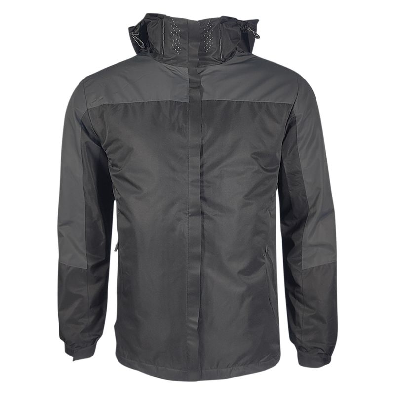 ANDESLAND OUTDOOR APPAREL - Chaqueta 3 en 1 Desmontable Bicolor Bengala Pro Negro Hombre.