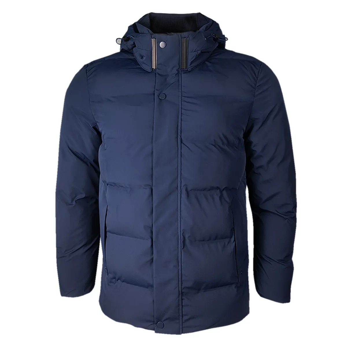 ANDESLAND OUTDOOR APPAREL - Parka Térmica Gorro Desmontable Ártica Pro Azul Oscuro Hombre