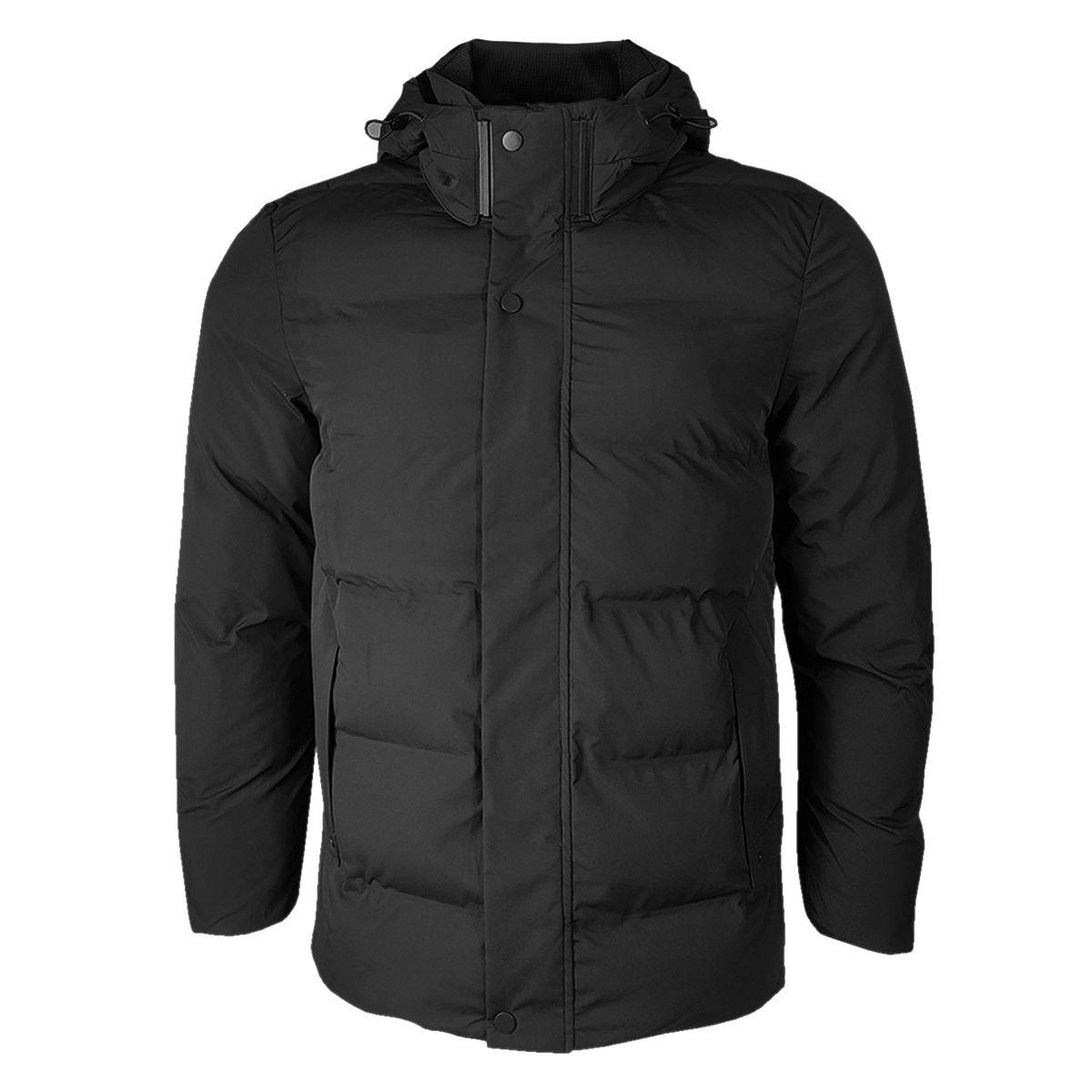 ANDESLAND OUTDOOR APPAREL - Parka Térmica Gorro Desmontable Ártica Pro Negro Hombre