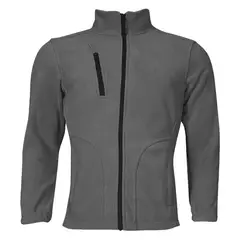 ANDESLAND OUTDOOR APPAREL - Polerón Polar Comfy Chilla Gris Hombre