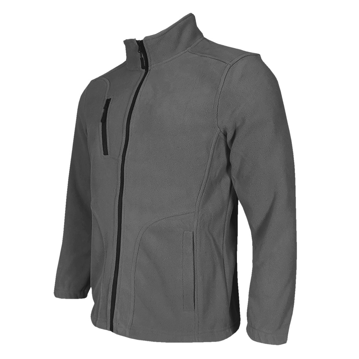 ANDESLAND OUTDOOR APPAREL - Polerón Polar Comfy Chilla Gris Hombre