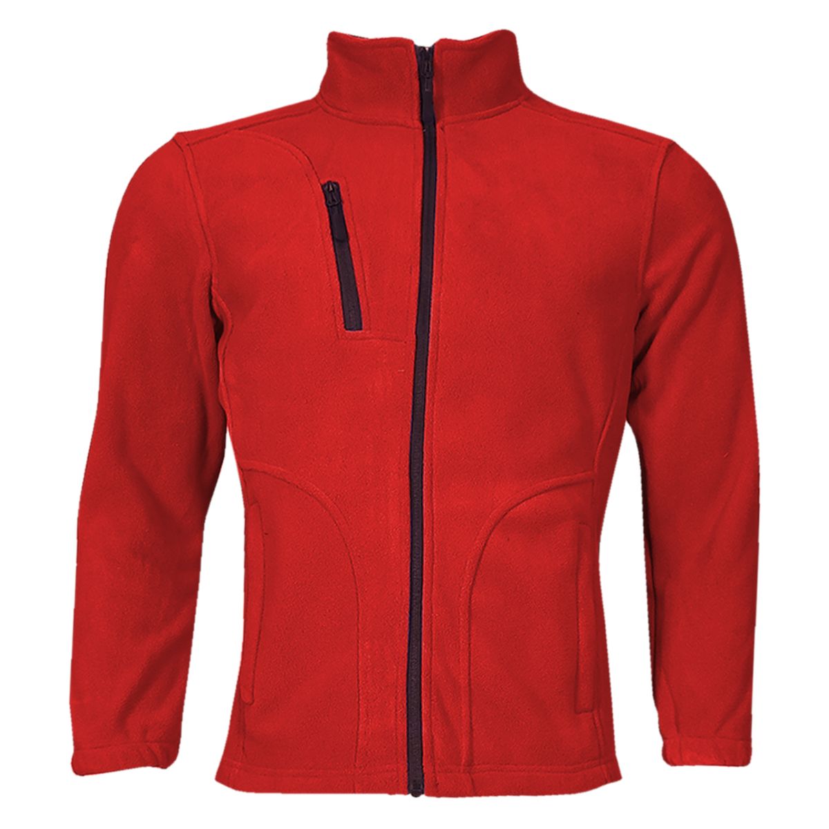 ANDESLAND OUTDOOR APPAREL - Polerón Polar Comfy Chilla Rojo Hombre
