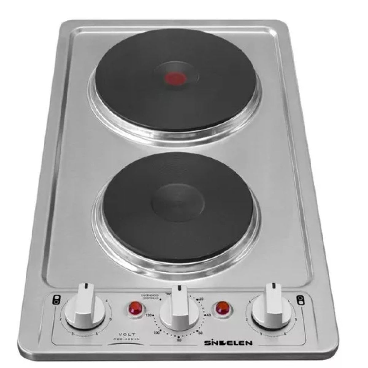 SINDELEN - Encimera Eléctrica Sindelen Cee-4251in 2 Platos