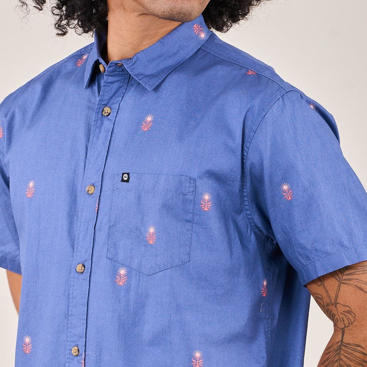 POLEMIC - Camisa Print hombre manga corta VV5768  - Polemic 