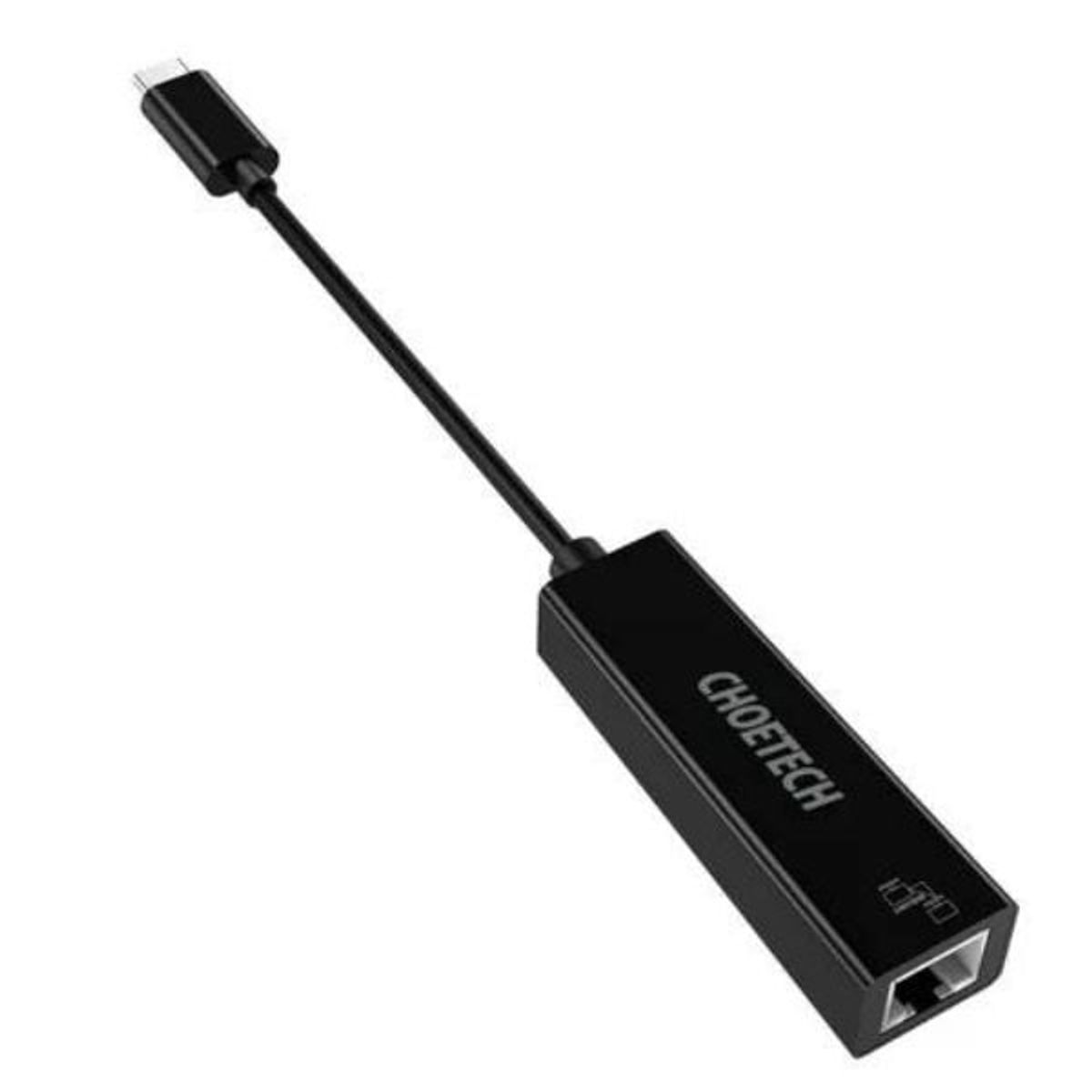 CHOETECH - Adaptador De Red Usb-c 3.1 A Ethernet 10/100/1000 Mbps