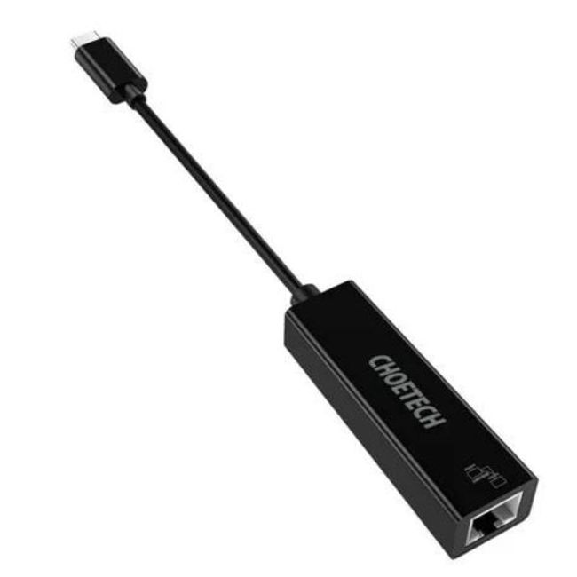 CHOETECH - Adaptador De Red Usb-c 3.1 A Ethernet 10/100/1000 Mbps