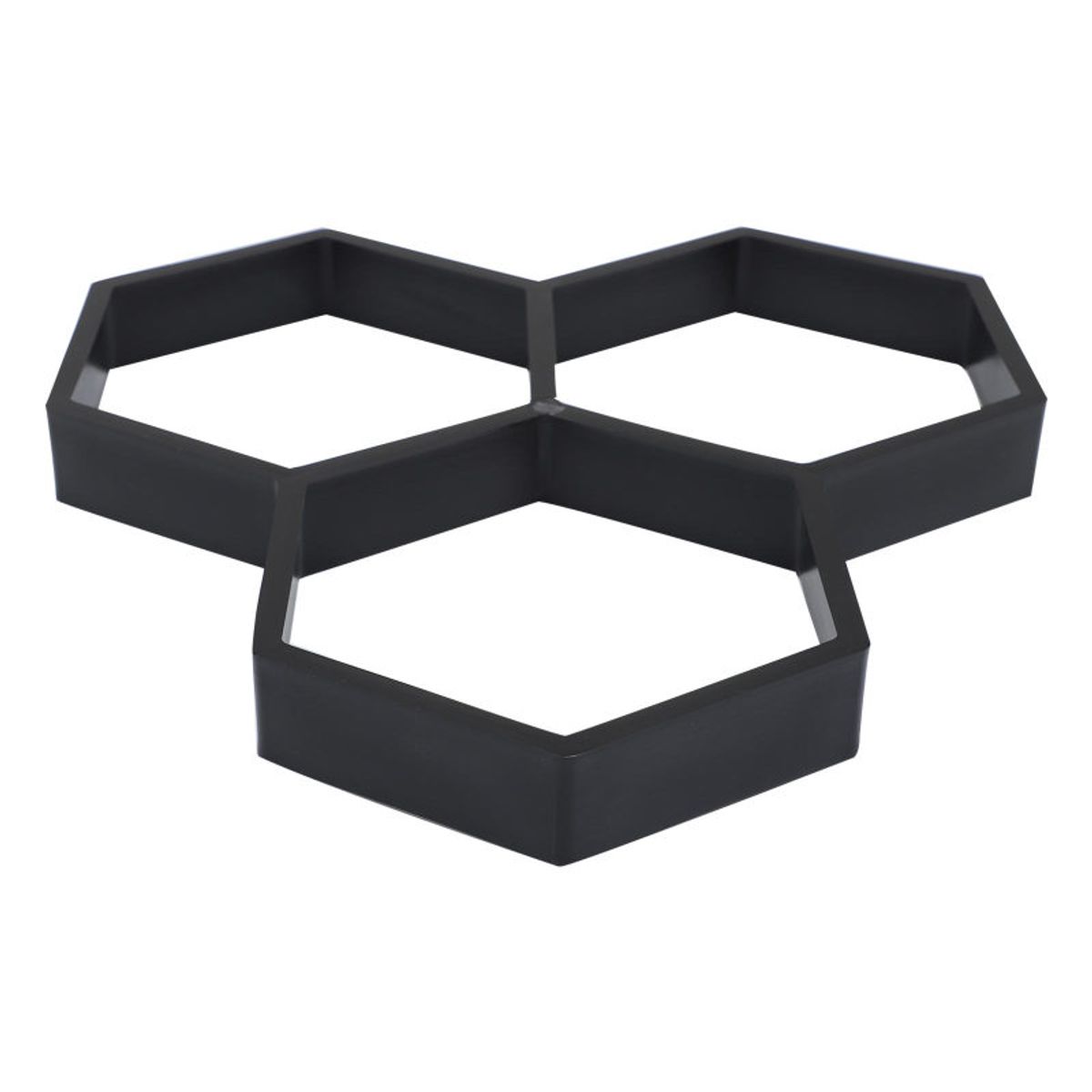 GENERICO - Molde Piedra Hexagono Para Camino De Jardin 36x36 Diseños