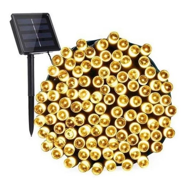 SHOP EHOME BAG - Guirnalda Navideña Decorativas Solar 10 Metros Cálida