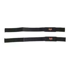 IMPOPLANET - STRAPS / CORREAS DE LEVANTAMIENTO POWERLIFITNG NEGRO