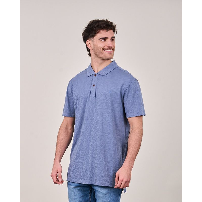POLEMIC - Polera polo procesada tipo Bambu  - Polemic 