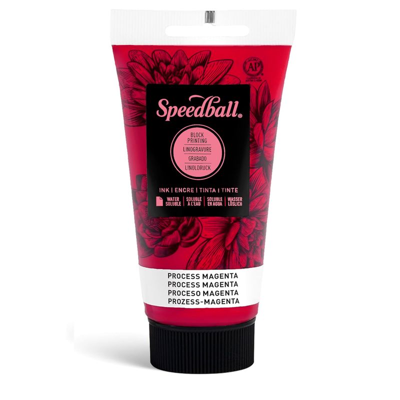 SPEEDBALL - Tinta para Xilografía Speedball 75ml - Magenta Procesado