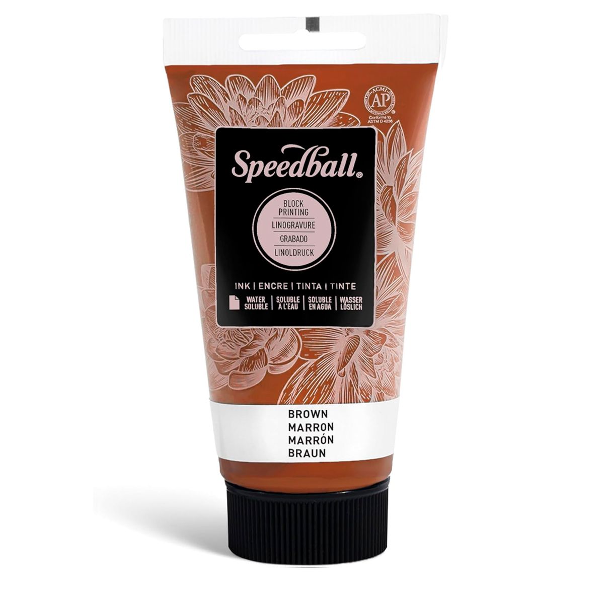 SPEEDBALL - Tinta para Xilografía Speedball 75ml - Cafe