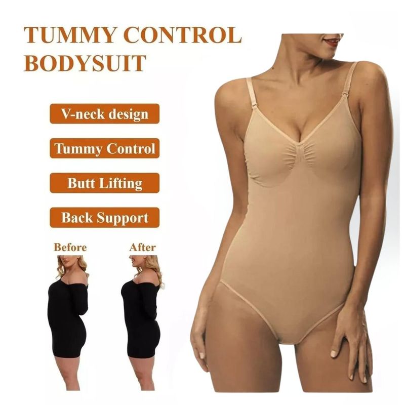 LIKE SHOP Body Mujer Ajustable Modelador Compresión Calce Cómodo