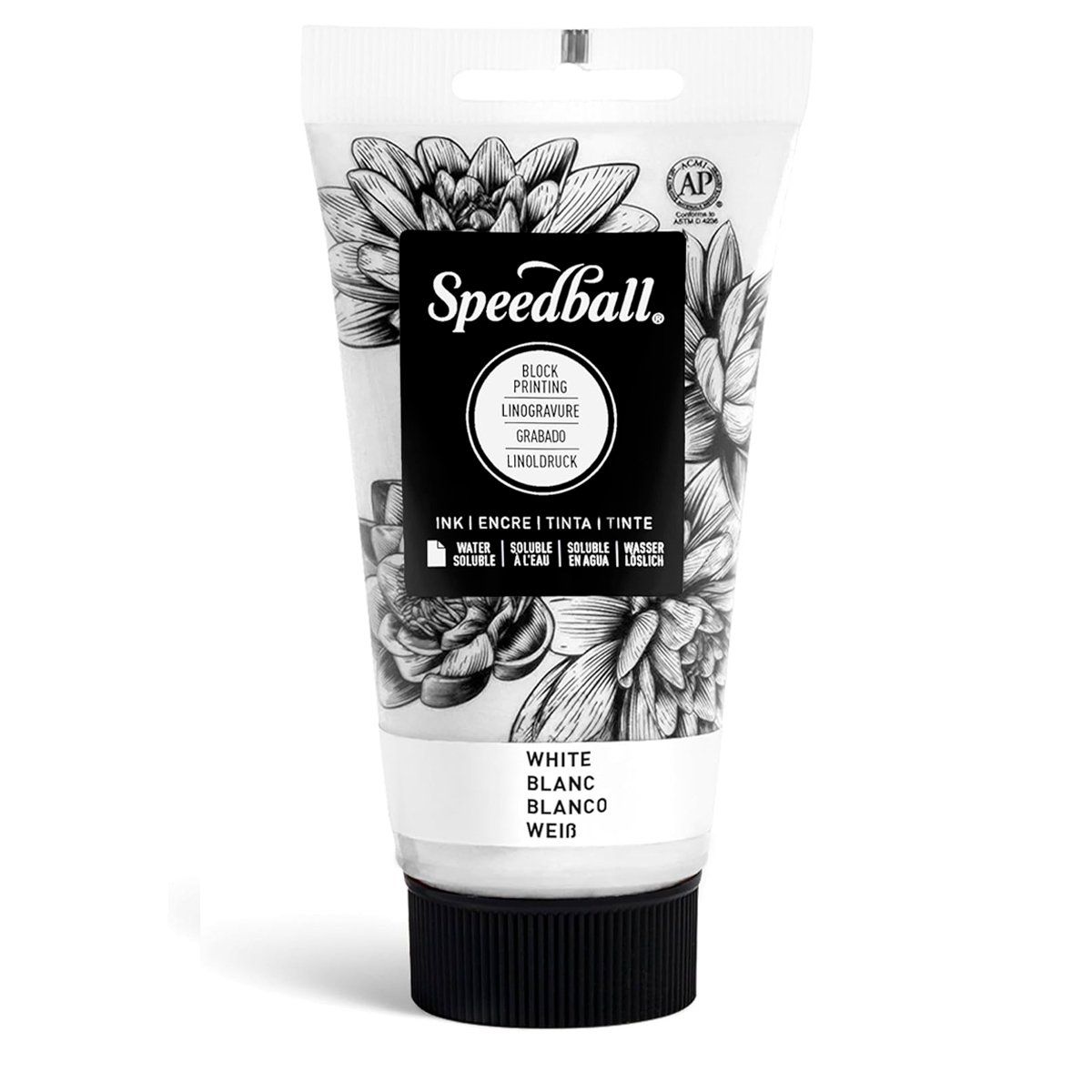 SPEEDBALL - Tinta para Xilografía Speedball 75ml - Blanco
