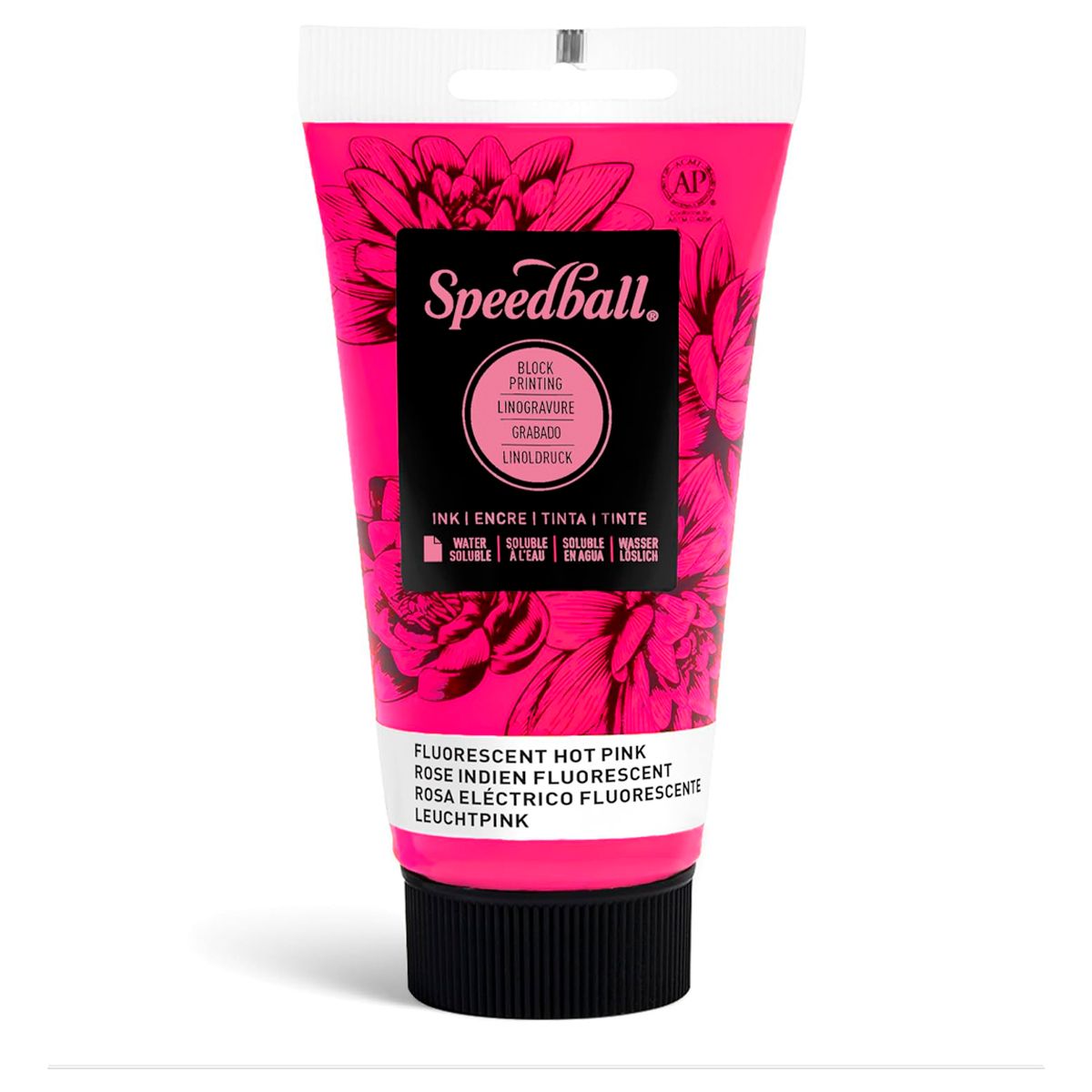 SPEEDBALL - Tinta para Xilografía Speedball 75ml - Rosado Fluorescente