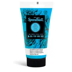 SPEEDBALL - Tinta para Xilografía 75ml - Azul Fluorescente