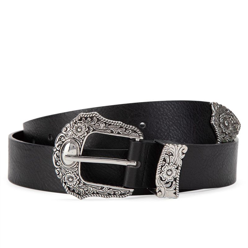 GACEL - Cinturon - Ancho 35 cms - Gacel - Negro
