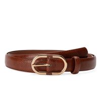 Cinturón - Mujer - Ancho 25 cms - - Tostado