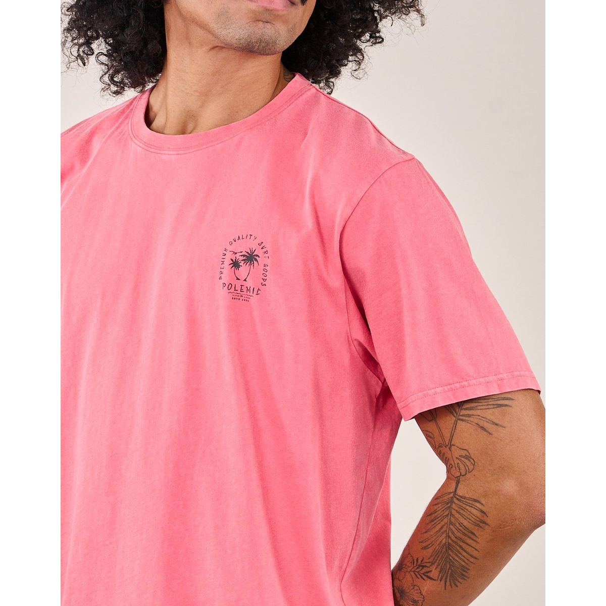 POLEMIC - Polera procesada Retro manga corta  - Polemic 