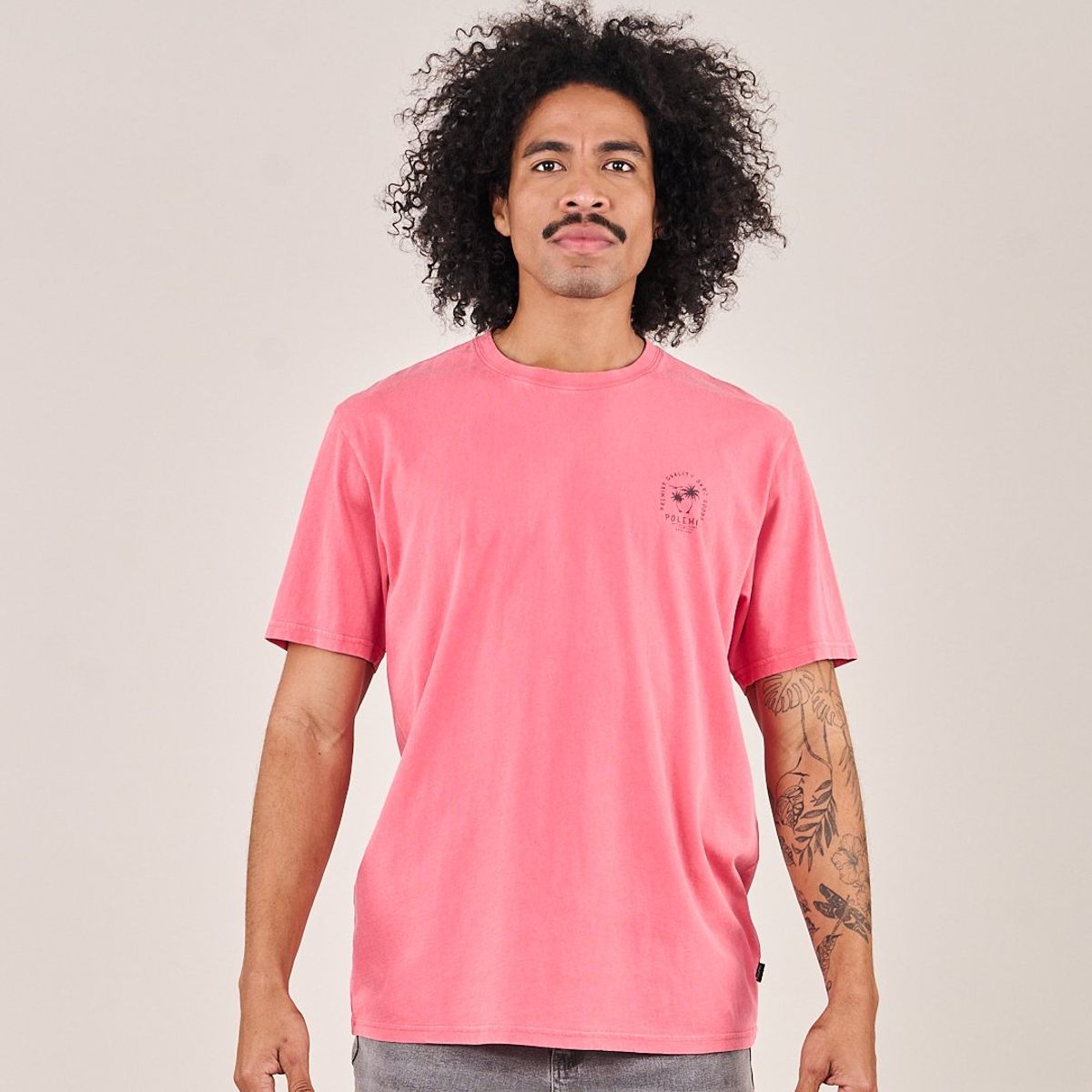 POLEMIC - Polera procesada Retro manga corta  - Polemic 