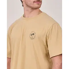 POLEMIC - Polera procesada Retro manga corta -