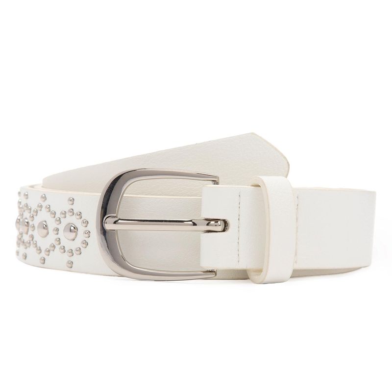 GACEL - Cinturon - Ancho 3 cms - Gacel - Blanco