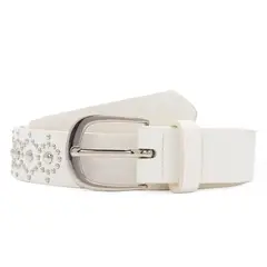 GACEL - Cinturon - Ancho 3 cms - - Blanco