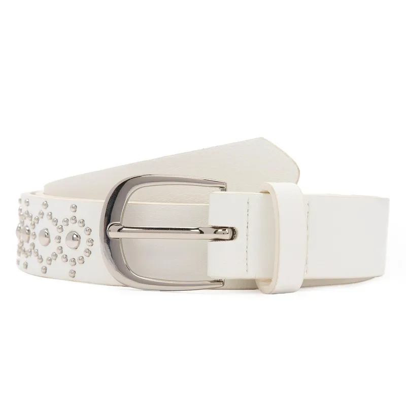 GACEL - Cinturón - Mujer - Ancho 3 cms - Gacel - Blanco